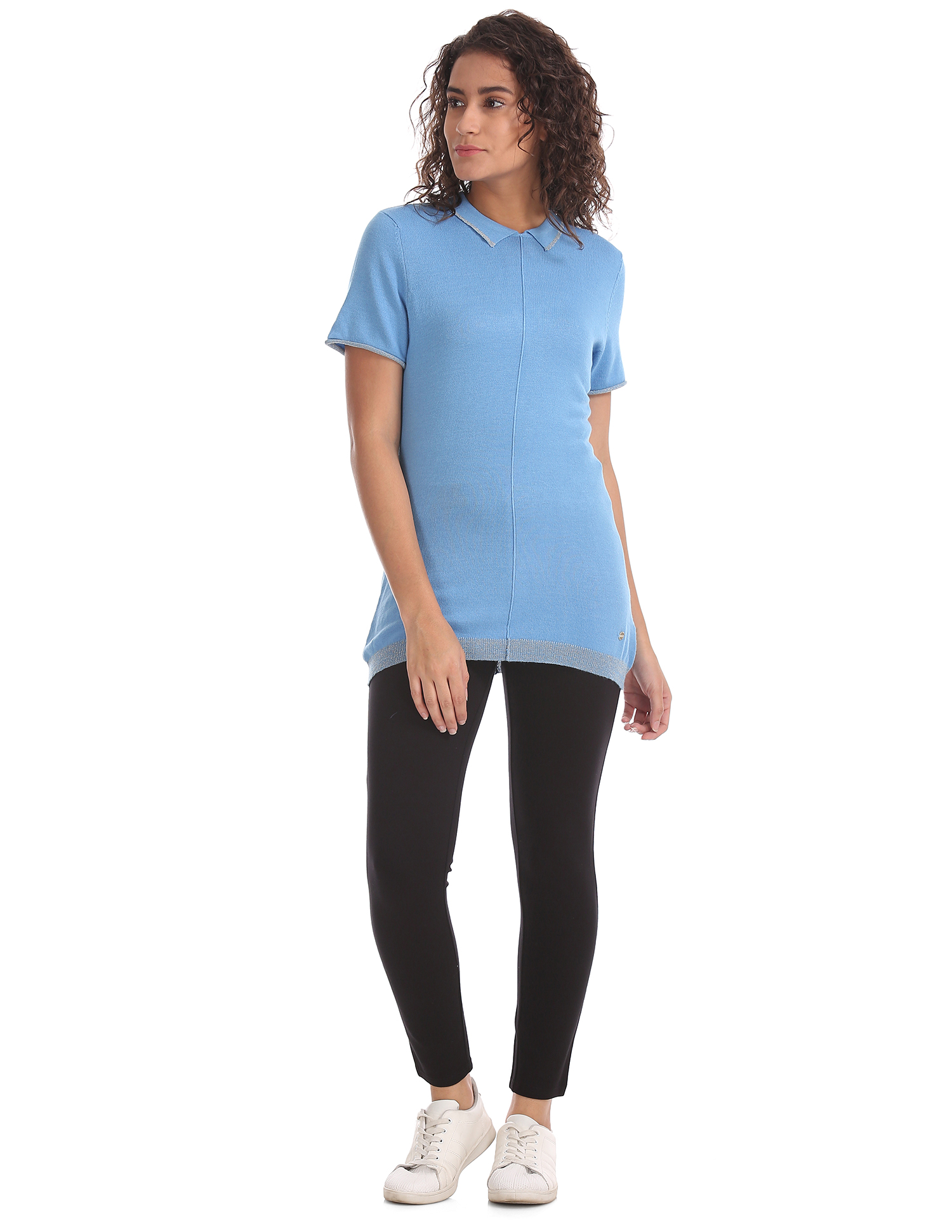 U.S. Polo Assn. Women Casual Wear Solid Top